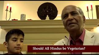 Should All Hindus be Vegetarian [upl. by Ahsilek831]