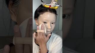 Professional makeup technique Korean makeup tutorial makeup hack viral shorts makeupwakeup [upl. by Cirdec71]