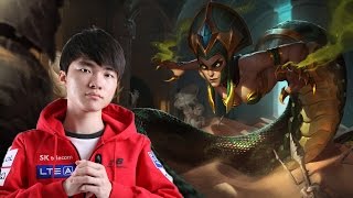 SKT Faker as Cassiopeia vs Yasuo mid S7 Ranked gameplay [upl. by Joya]