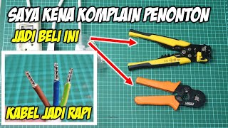 Ferrule crimper peralatan wajib bagi tukang listrik [upl. by Motteo194]