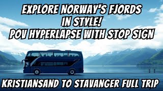 Whats the BEST Way to Travel from Kristiansand to Stavanger in Norway [upl. by Ellerd]