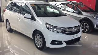 2018 HONDA MOBILIO 15 V CVT  Philippines  Taffeta White [upl. by Gierc439]