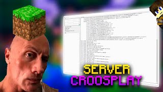 Como crear un SERVER CROSSPLAY en Minecraft 🛠️🎮 [upl. by Dougall]