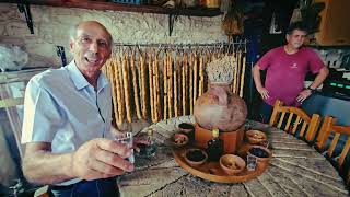 Zivania tasting in traditional Troodos winery Cyprus cyprus moonshine troodos winery tasting [upl. by Chitkara]