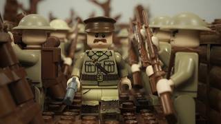 Lego WW1  The Battle of the Somme  stopmotion [upl. by Enattirb451]