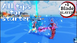 Breath  1 Blade Slayer All tips for starters roblox bladeslayer [upl. by Erasmo]