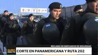 Cortan la Panamericana y 202  Telefe Noticias [upl. by Franklyn976]