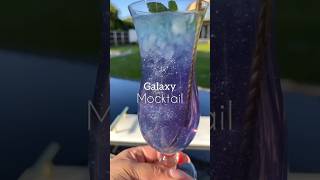 Galaxy Mocktail tutorial 🍹shorts viralshort trending [upl. by Xuerd]