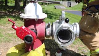 Fireground Operations  Hydrant Ops amp Forward Hose Lay [upl. by Toddie]