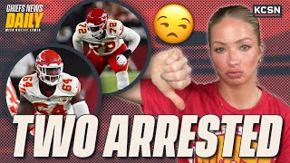 Two Chiefs Players Arrested in Kansas Before KC Begins Phase 3 Offseason OTAs  CND 520 [upl. by Nodlew]