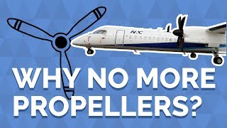 Why are propeller planes so rare [upl. by Nolana644]