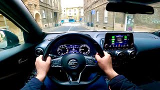 New Nissan Juke 2021  POV test drive amp REVIEW Tekna 10 DIGT 117 HP amp DCT [upl. by Charline]