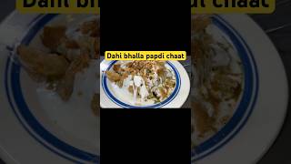 Dahi bhalla papdi chaat  delicious  mouthwatering  recipe food trending fyp viralvideo fun [upl. by Langer495]