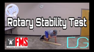 FMS Remote  Rotary Stability Test [upl. by Prudy]