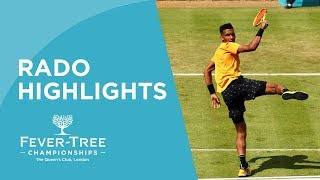 Rado Highlights from FeverTree Championships Friday [upl. by Cuttler]