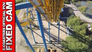 Triops Bagatelle Parc  Roller Coaster POV On Ride Invertigo Coaster Vekoma Theme Park France [upl. by Dodie800]