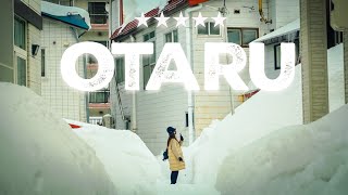 Otaru Hokkaido Winter wonderland in Hokkaido  Cinematic Travel Vlog [upl. by Nob470]