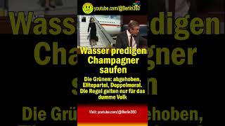 Lanz Maischberger Baerbock Flugverkehr Kurzstrecken bahn schiene flug Wasser Champagner [upl. by Hekker]