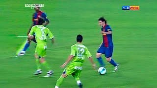 Lionel Messi vs Getafe Home 200607 English Commentary [upl. by Hersch795]