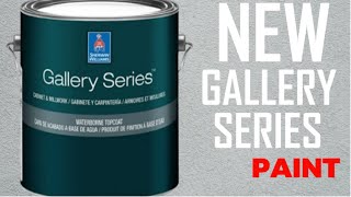 Sherwin Williams new Gallery Series paint Review [upl. by Aysahc]