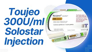 Toujeo 300Uml Solostar injectioninsulin [upl. by Naed846]