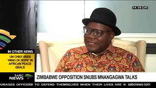 Tendai Biti on Mnangagwas presidential candidates talks [upl. by Jermain558]