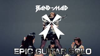 BANDMAID  Domination Epic Guitar Solo Version [upl. by Nauq]