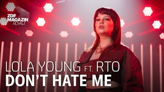 Lola Young ft RTO Ehrenfeld – quotDon’t hate mequot  ZDF Magazin Royale [upl. by Edrei]