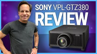 Sony VPLGTZ380 10000Lumen SXRD Laser Projector Review [upl. by Dnilasor]