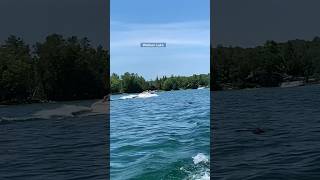 Walloon Lake Boating  northernmichigan summershorts [upl. by Sileas]