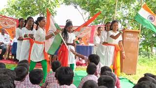 Independence day celebrations in ZPHS Ippaipally Kulkacharla Mandal in Vikarabad District [upl. by Shiff]