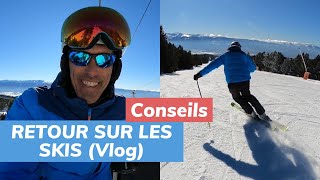 Retour sur les skis  Jour 1  conseils  ANNONCE FontRomeu  02122022 [upl. by Ferrick]