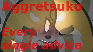 Aggretsuko season 13 every single advice [upl. by Affrica]