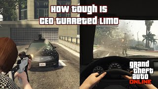 How tough CEO Turreted Limo GTA Online [upl. by Yellat]