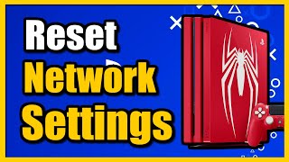 How to Reset Network Settings ON PS4 Easy Tutorial [upl. by Llehcal]