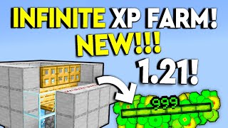 BEST INFINITE XP FARM 121 Minecraft Bedrock  MCPEXboxPS4Nintendo SwitchWindows10 [upl. by Namya638]