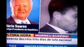 Depoimento de Mário Soares sobre a morte de Eusébio [upl. by Allemahs]