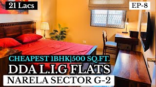 Cheapest 1BHK Flats  DDA Cheapest LIG Flats  DDA Flats in Narela  DDA 1BHK Flats  DDA Flats [upl. by Harper859]