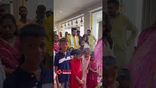 Radhika Madan amp Randeep Hooda At Ramesh amp MrsNidarshana Gowani Ganesh Darshan [upl. by Carly]