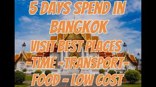 Bangkok in 5 Days Shop amp Explore at Chatuchak Market IconSiam Asiatique amp Khaosan Road Day 4 [upl. by Simonne]