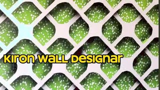 wall spray paint 3D designs wall paintig ideas tetorieal easy [upl. by Ahsed638]