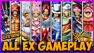 All Ex Characters Gameplay  One Piece Bounty Rush [upl. by Guarino743]