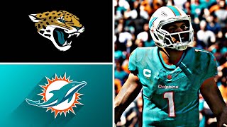 Jaguars vs Dolphins Week 1 Brian Thomas Jr Odell Beckham Jr [upl. by Eaves]