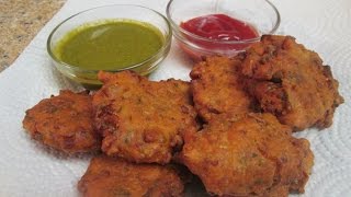 Gobhi Pakora  Cauliflower Pakora [upl. by Savil]