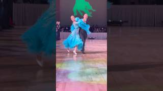 Quickstep show performance ballroomdancequickstepdancesportdancecompetitiondancevideo [upl. by Cade]