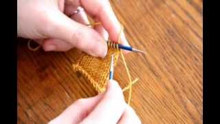 Knit or Lace Bind Off An Elastic Bind Off [upl. by Fira]