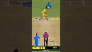 Virat Kohli bowling action in rc swipe [upl. by Ilat]