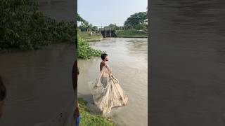 Fishing in the river during the tide 😱 shorts fishing riverfishing [upl. by Eruza]