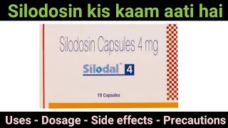 silodosin 4mg tablet  knowledge of medicine health education [upl. by Kina655]