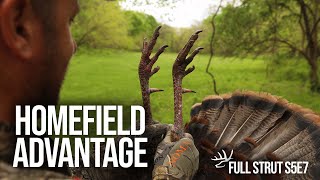 Two Big Eastern Gobbler Kills with a Bow Full Strut S5E7  Homefield Advantage [upl. by Arza]